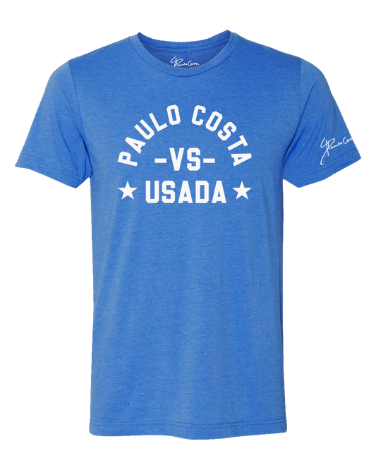 Paulo vs USADA Tee - Blue