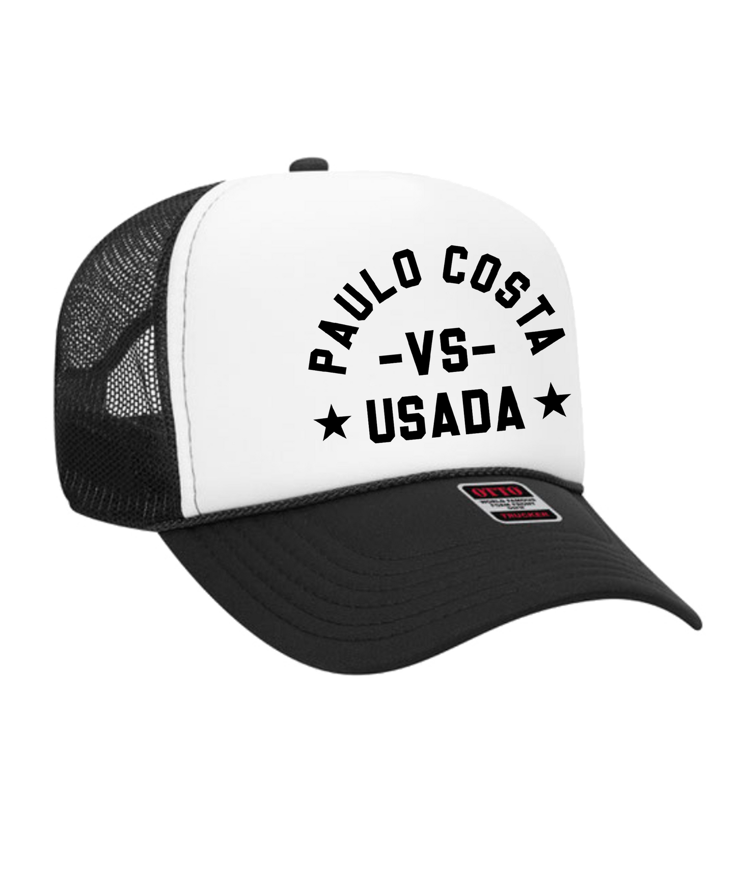 Paulo vs USADA Trucker - Black/White