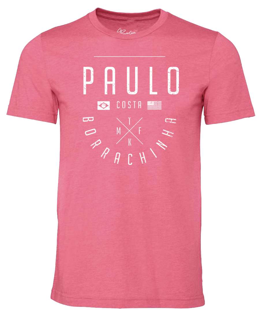 Paulo X Tee (Pink) – Paulo Costa Merch