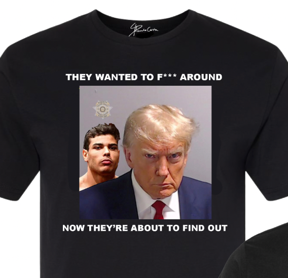 Trump x Paulo Mugshot