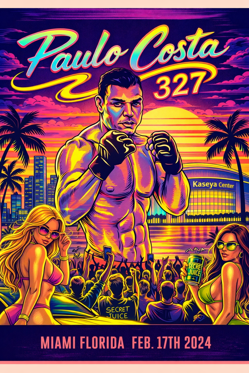 327 Miami Poster Tee