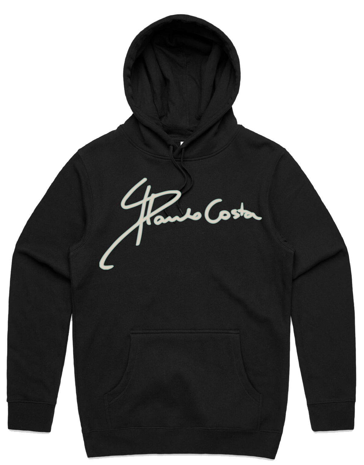 Signature Hoodie (Black) – Paulo Costa Merch