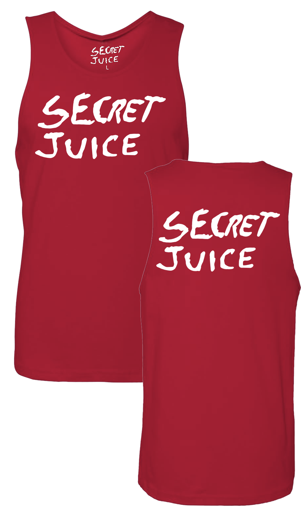 Secret Juice Tank Top - Red