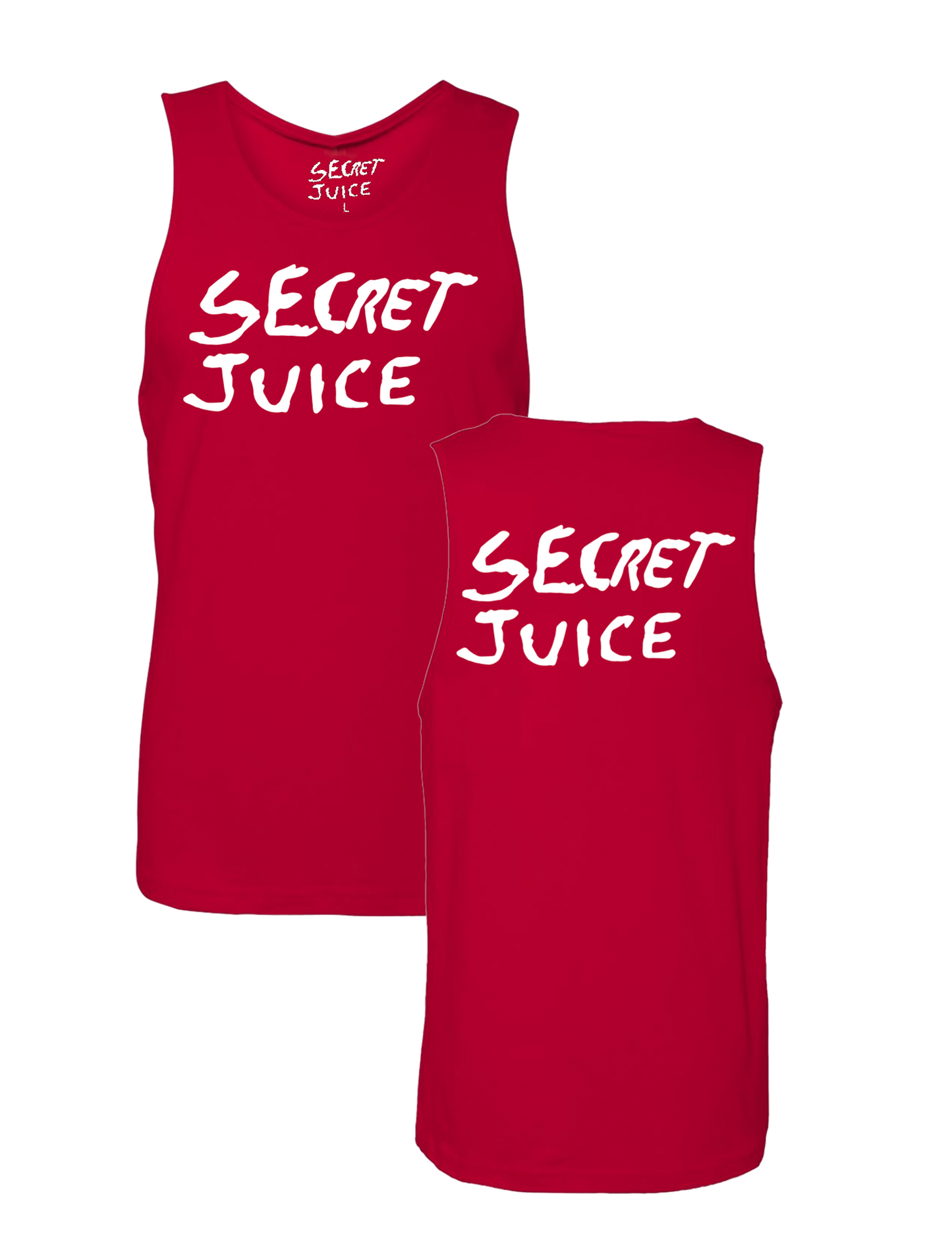 Secret Juice Tank Top - Red